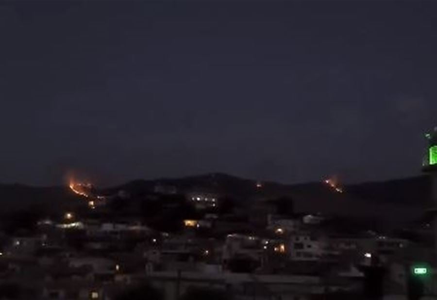 بالفيديو: بعد القصف الإسرائيلي... الحرائق تندلع في كفرشوبا  بالفيديو: بعد القصف الإسرائيلي... الحرائق تندلع في كفرشوبا