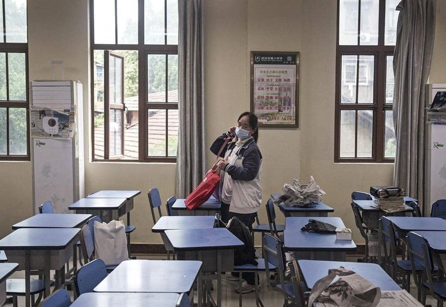 ووهان تعلن "خطة التعليم" لـ1.4 مليون طالب