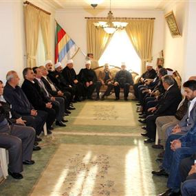 أرسلان التقى وفوداً وجال في عاليه والجرد معزياً
