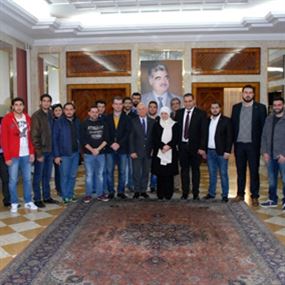 بهية الحريري لوفد منظمات 14 آذار: حراككم حق لكل مواطن 