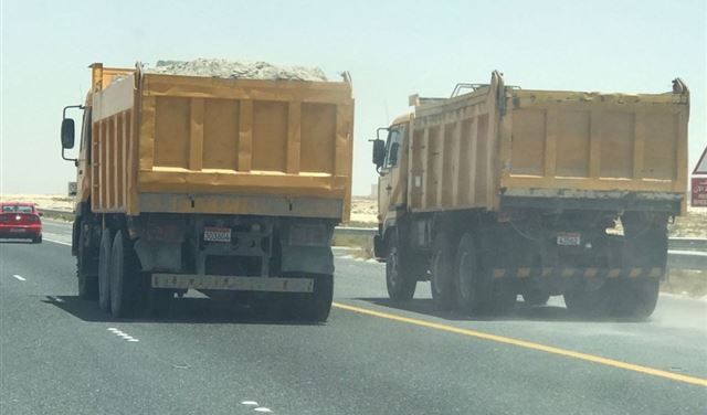 الشاحنات ممنوعة من السير باتجاه بيروت في هذا اليوم..