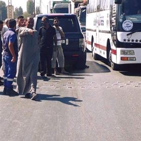 بالصورة: وفاة طفل صدماً على طريق رياق
