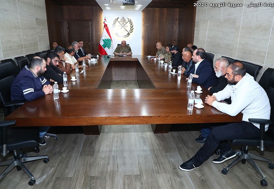 هذا ما أكده قائد الجيش لأهالي ضحايا مركب طرابلس! 