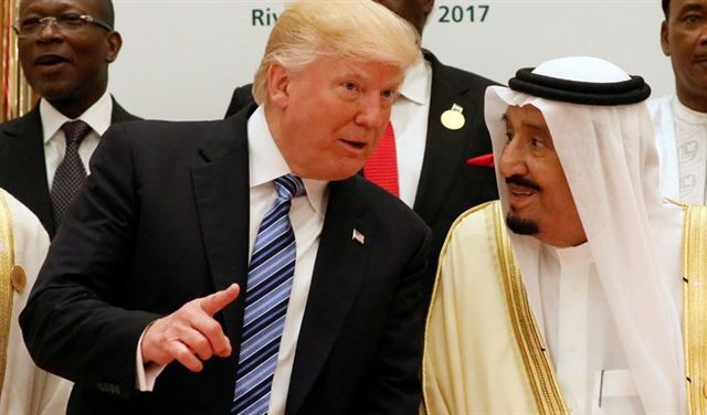 "ترامب طلب من الملك سلمان 4 مليارات دولار لإخراج أميركا من سوريا" "ترامب طلب من الملك سلمان 4 مليارات دولار لإخراج أميركا من سوريا"