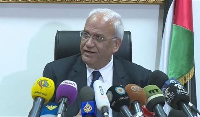 عريقات: التخلي عن حل الدولتين عواقبه كارثية للمنطقة