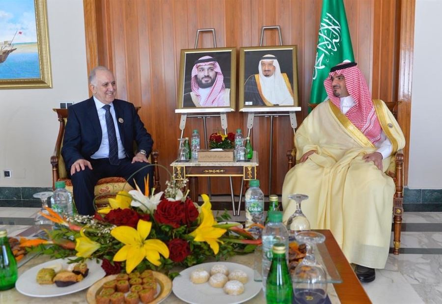 فهمي يلتقي نظيره السعودي 
