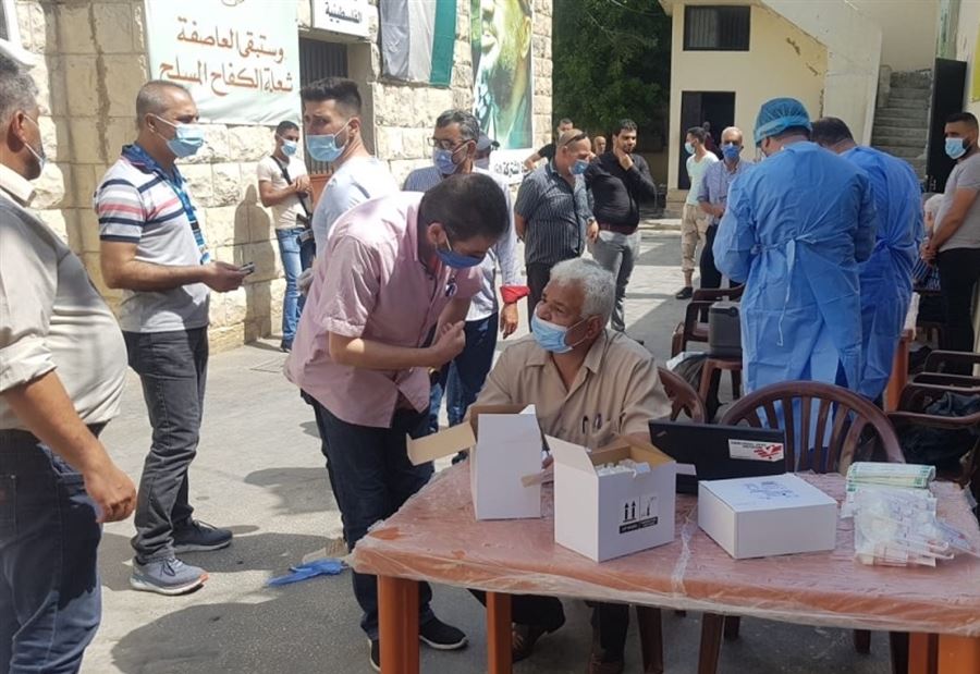 آخر تطورات "كورونا" داخل "المخيمات الفلسطينية "