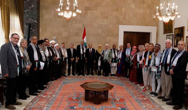 عون: القدس لم تكن يوما لطائفة وتقسيمها شنيع للانسانية