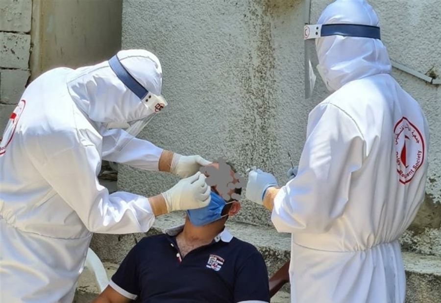  أخذ 56 عينة من مخالطين في مخيم عين الحلوة