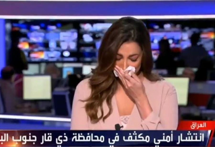 بالفيديو: لحظة إعلان خبر وفاة نجوى قاسم... وبكاء المذيعة