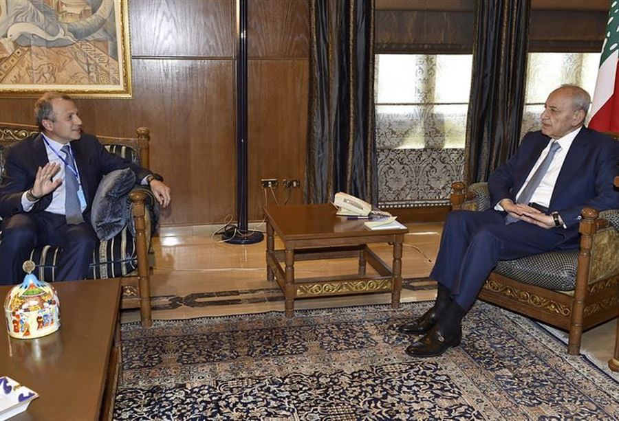 لقاء "ممتاز" بين بري وباسيل 