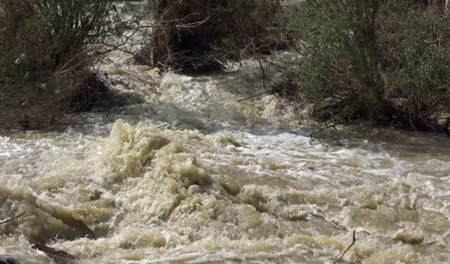 ارتفاع منسوب الأنهر جراء المطر في عكار