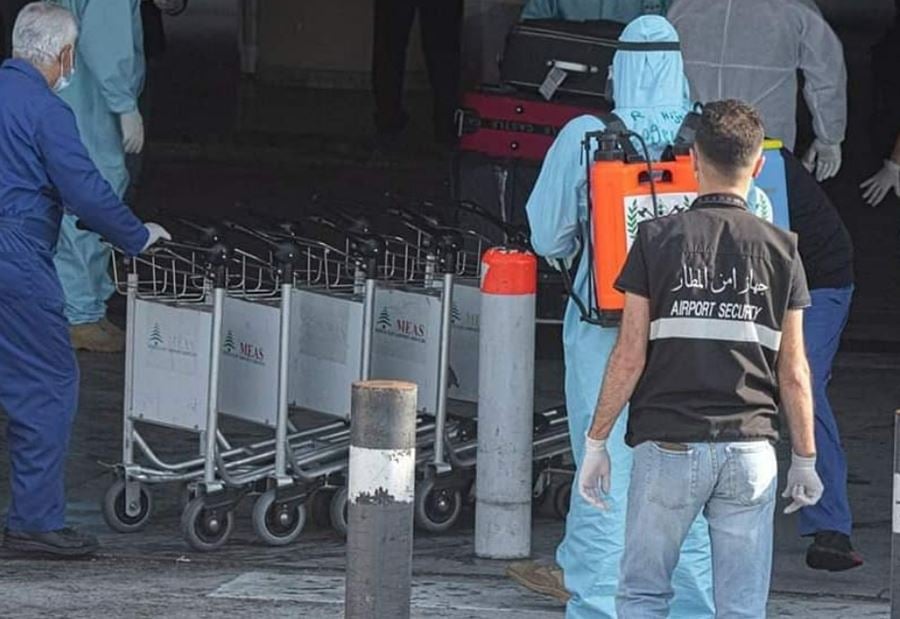 16 إصابة بـ"كورونا" في رحلات وصلت إلى بيروت 16 إصابة بـ"كورونا" في رحلات وصلت إلى بيروت