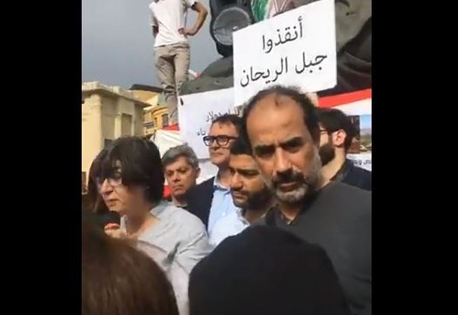 بالفيديو: تظاهرة حاشدة للمجتمع المدني وسط بيروت