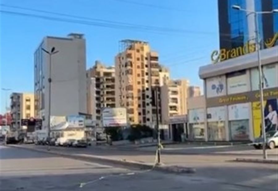 على مشارف عين الرمانة... تهديدٌ إسرائيلي لمبنى سكني في الشياح! (فيديو)