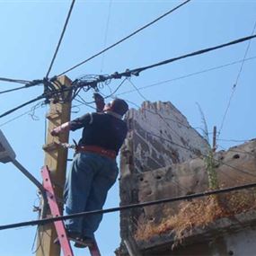 شعبة المعلومات توقف شقيقان يسرقان كابلات الكهرباء 