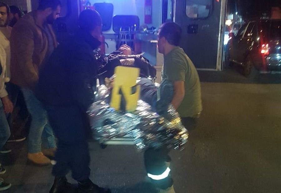 جريحة صدما في الدكوانة جريحة صدما في الدكوانة