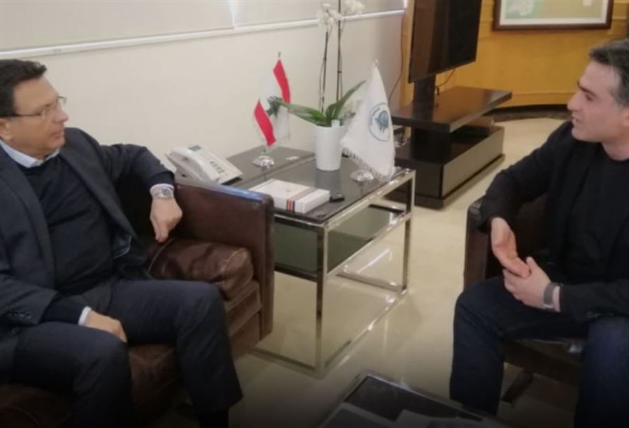 "على قاعدة الأولويات"... حمية يعرض مع الخازن التطورات 