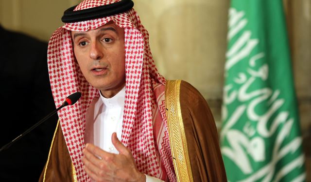 الجبير: ندعم قرار إعادة فرض عقوبات على إيران