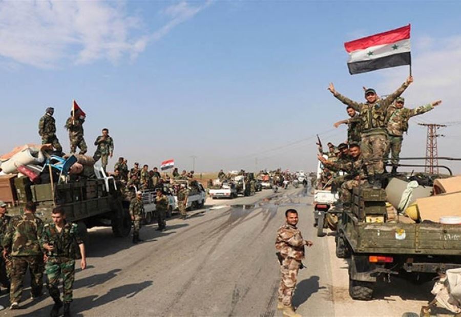 الجيش السوري يدخل معرة النعمان 