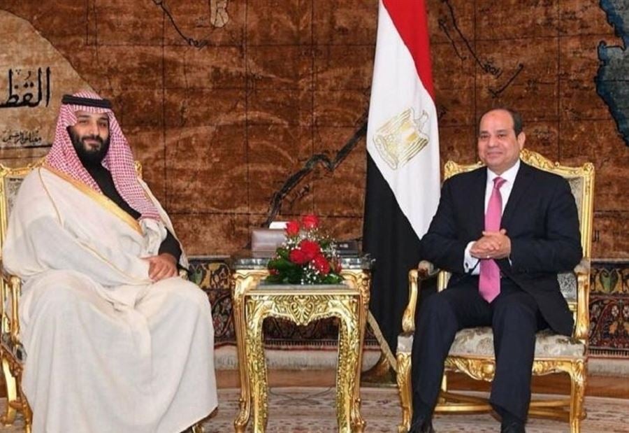بالصور: اتفاق بين السيسي وابن سلمان بشأن قطر 