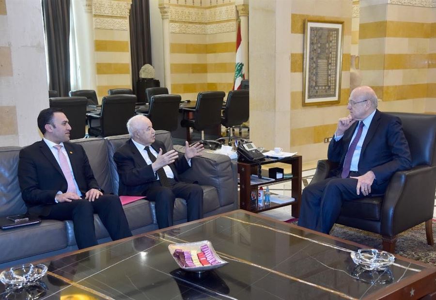 "لصناعة أجهزة وهواتف ذكية"... أبوغزاله بضيافة ميقاتي في السراي