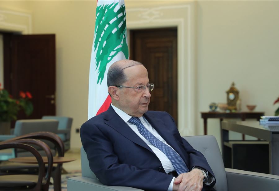 عون يُدين "الإعتداء الإرهابي" على الجيش... وينوه