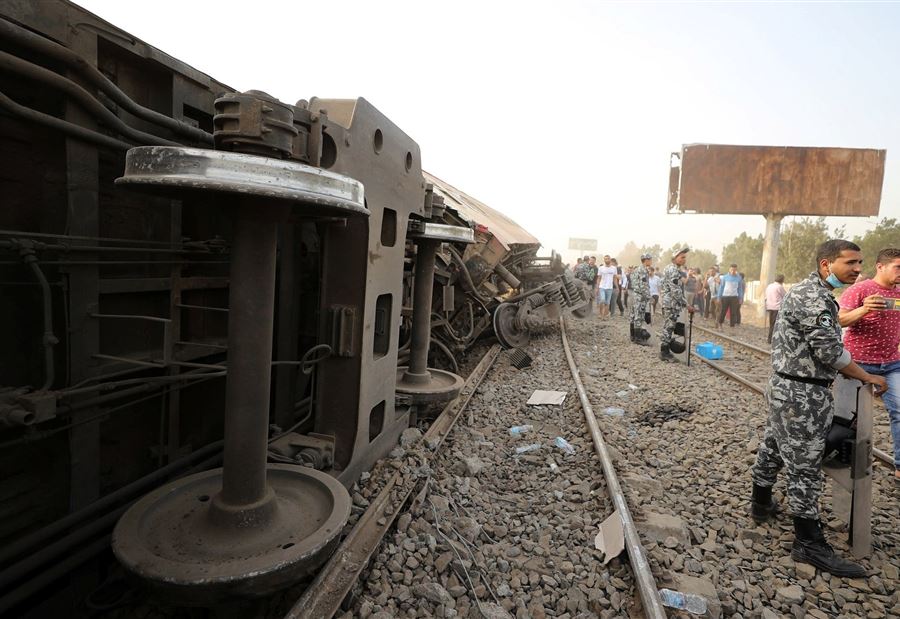 مأساة قطار طوخ في مصر... أمر بحبس 23 متهماً