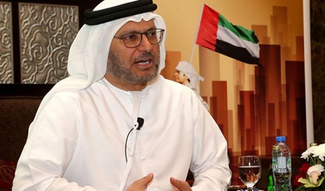 قرقاش: العالم العربي لن تقوده طهران أو أنقرة