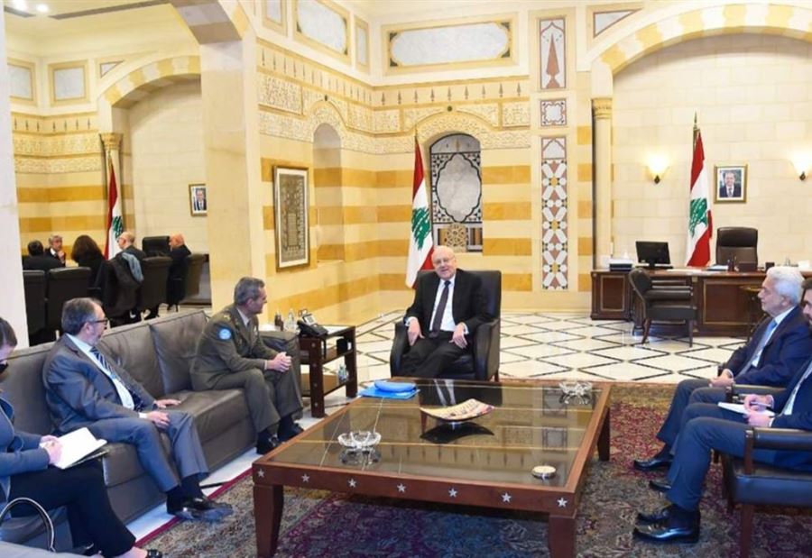 ميقاتي يؤكّد التزام لبنان بتنفيذ القرار 1701