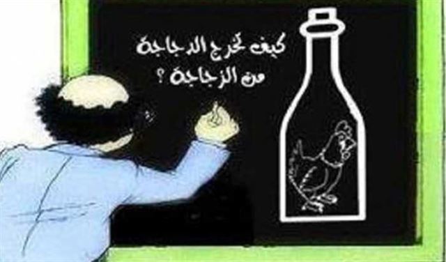 للأذكياء فقط.. كيف تخرج الدجاجة من الزجاجة؟! للأذكياء فقط.. كيف تخرج الدجاجة من الزجاجة؟!