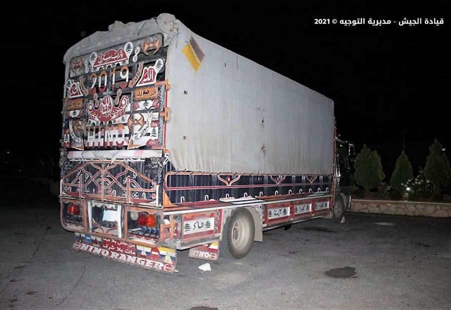 بالصور: ضبط عملية تهريب إلى سوريا!