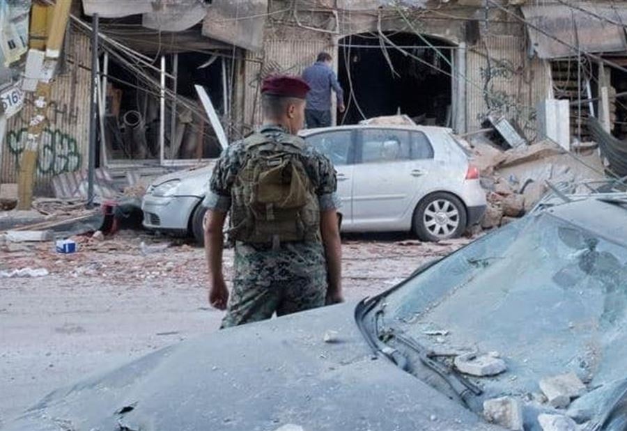 إنفجارُ المرفأ... دعوةٌ من الجيش الى المتضررين