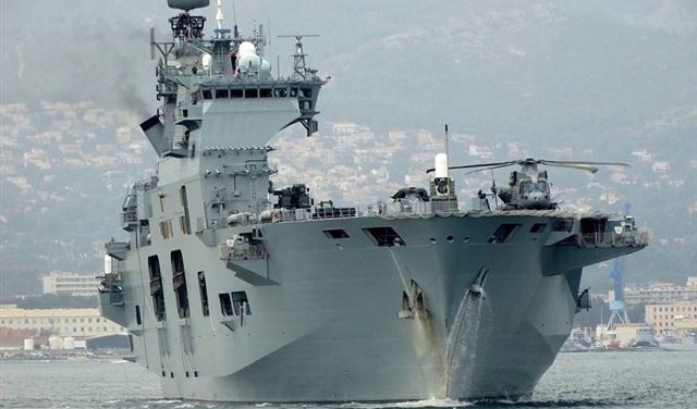 بريطانيا تُوضح اسباب زيارة "HMS OCEAN" الى بيروت 