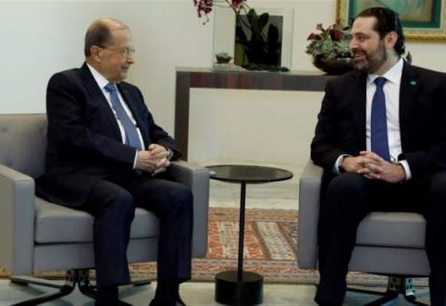 الحريري: "التشكيل" عندي وعند عون ونقطة على السطر