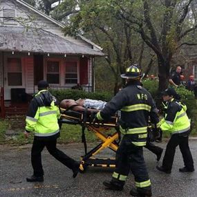 ارتفاع حصيلة الإعصار فلورنس في الولايات المتحدة قبل الإنحسار