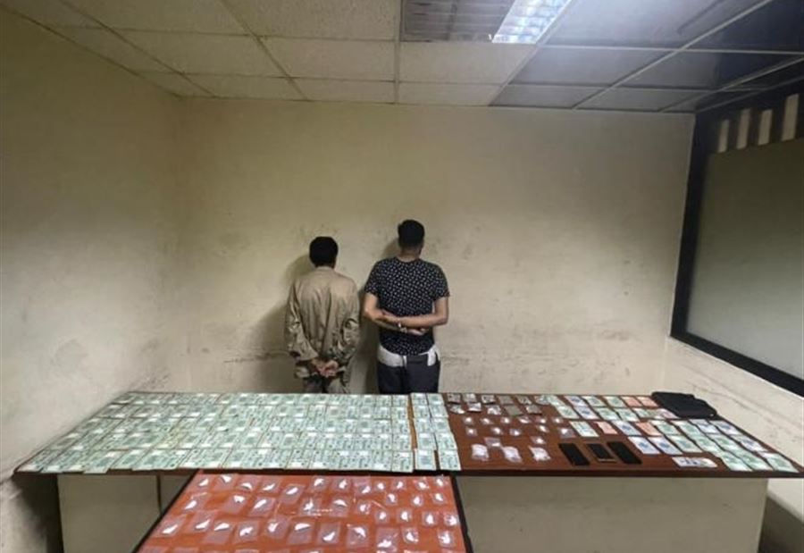 مروّج مخدرات وأحد زبائنهفي قبضة "الأمن!"