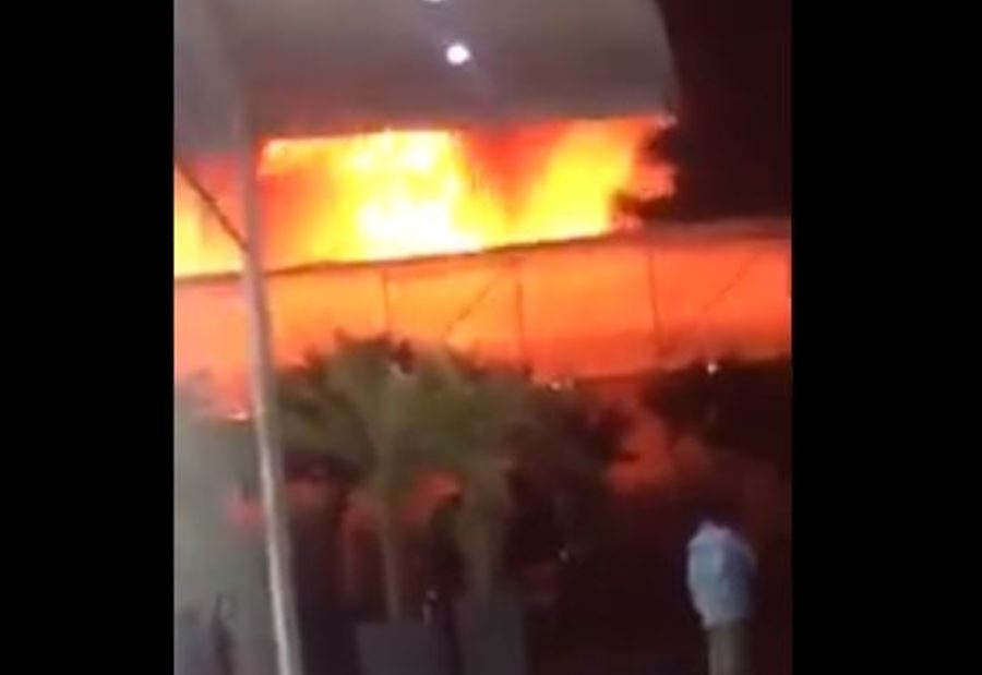 بالفيديو: حريق وانفجار كبير يهز ملهى ليلي في بيرو