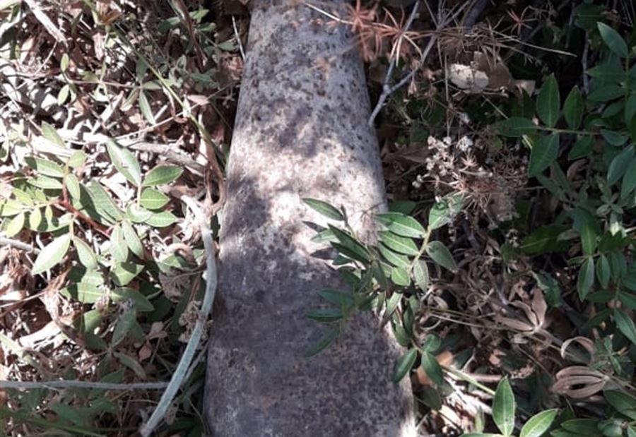 بالصورة: العثور على قذيفة هاون في الزهراني