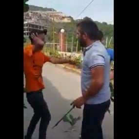 بالفيديو: اعتداء بالضرب "المبرح "على رجل  من ذوي الاحتياجات الخاصة