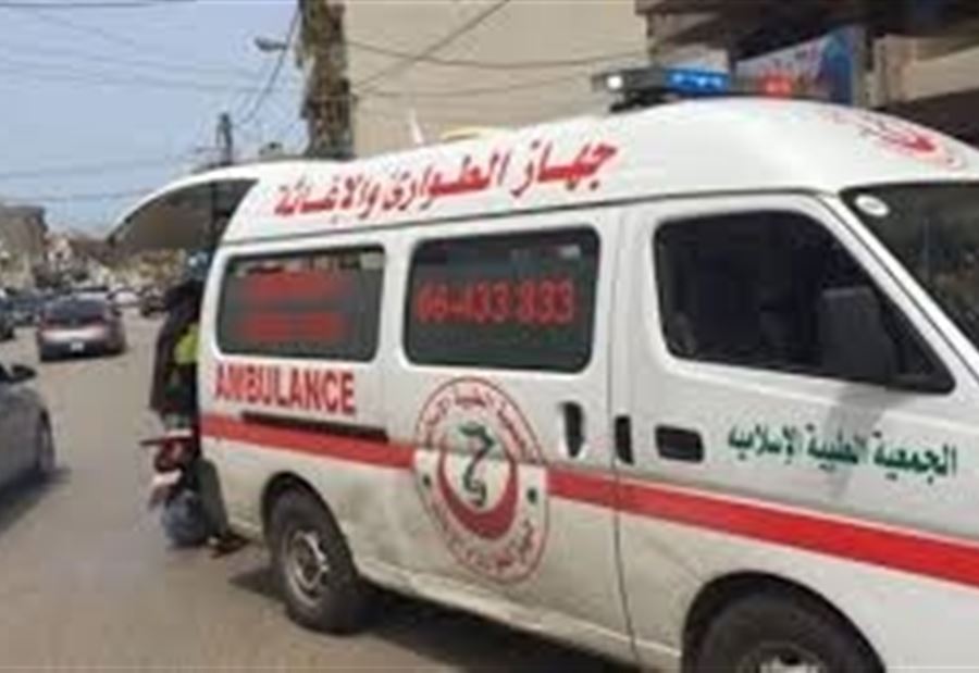 اصابة امرأة في حادث صدم في الضنية