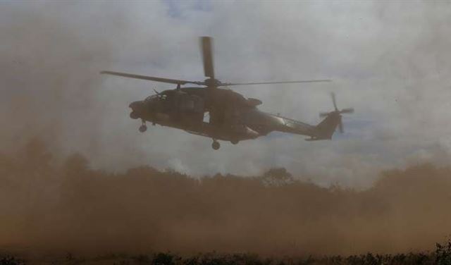 قتلى وجرحى بتحطم مروحية عسكرية في السنغال قتلى وجرحى بتحطم مروحية عسكرية في السنغال