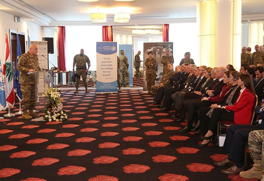 عون باطلاق مدونة قواعد سلوك الجيش: لتجديد الثقة بالمؤسسة 