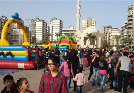 بلدية طرابلس نظمت مهرجان عيد الطفل في معرض رشيد كرامي