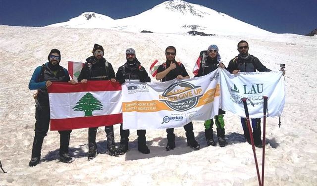 لهدف إنساني.. SURVIVAL TEAM في LAU تسلق أعلى قمة في أوروبا!