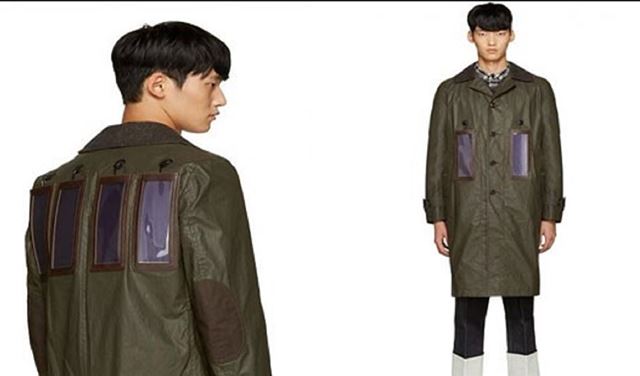 في اليابان.. معطف لشحن الهاتف!