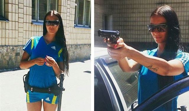 بالصور.. وفاة أجمل شرطية في اوكرانيا لسبب غريب