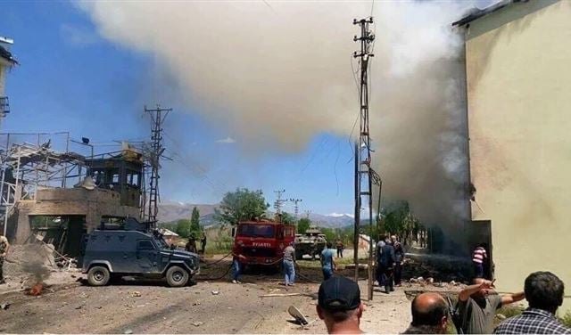 انفجار في مركز شرطة جنوبي تركيا