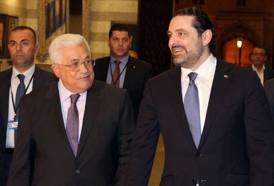 اتصال هاتفي بين الحريري وعباس 