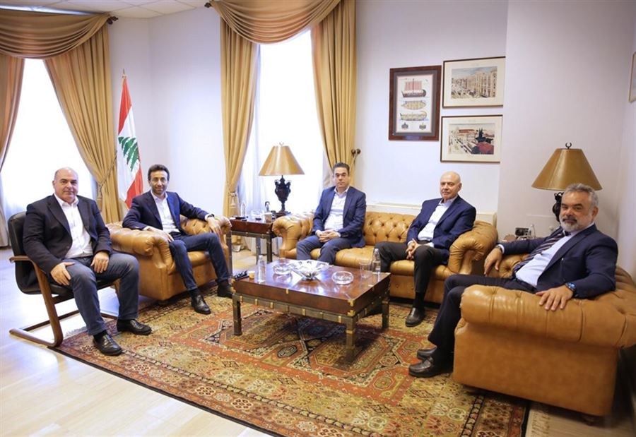 وفد من "لبنان القوي" زار شبيب... ونوه بتدابير يتخذها